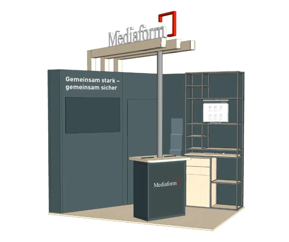 Mediaform stand IntensivMed 2024 Mediaform stand at the IntensivMed 2024 Symposium