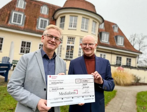 Mediaform spendet an „Hände für Kinder“ – Unterstützung für Familien mit Kindern mit Behinderung