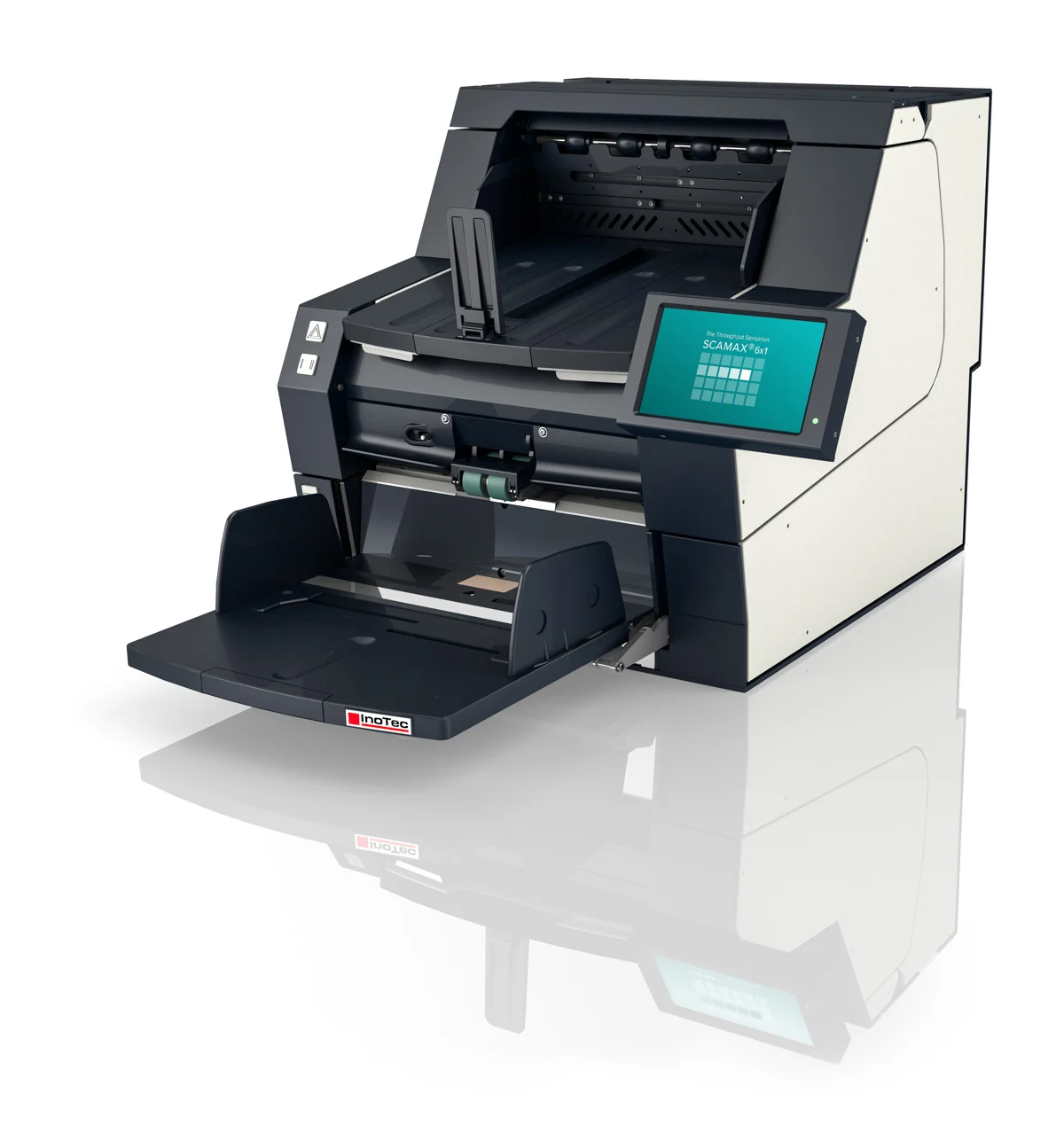 SCAMAX 6×1 left side Image Scanner cleaning kit in case