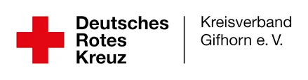 images_drk Logo des DRK Kreisverband Gifhorn e.v. mit rotem Kreuz.